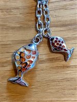 Silea - Viale Europa, 3 - Schlüsselanhänger Gioie Gobbo in Silber PCAGPESCISM - PCAGPESCISM